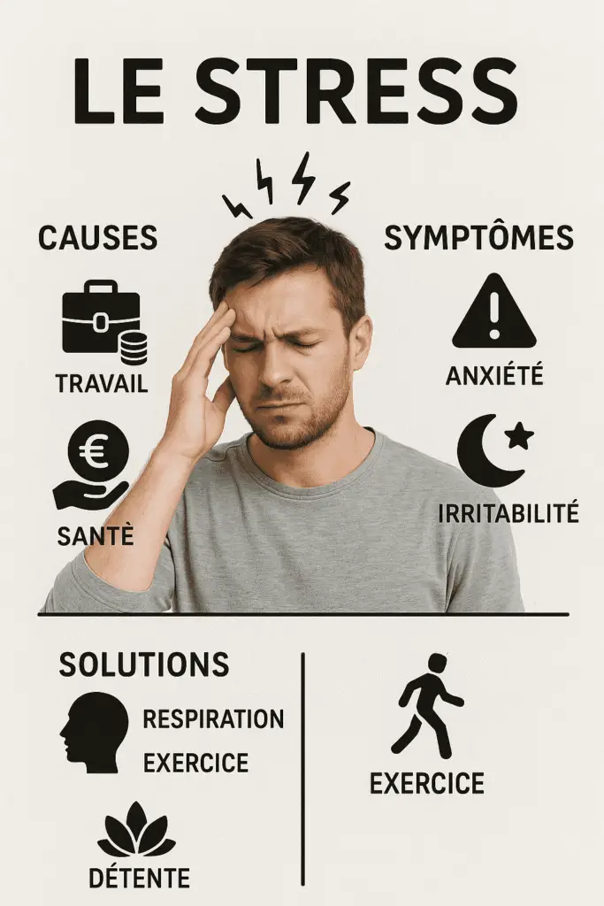 Le Stress : Causes, Symptômes et Solutions pour Mieux le Gérer