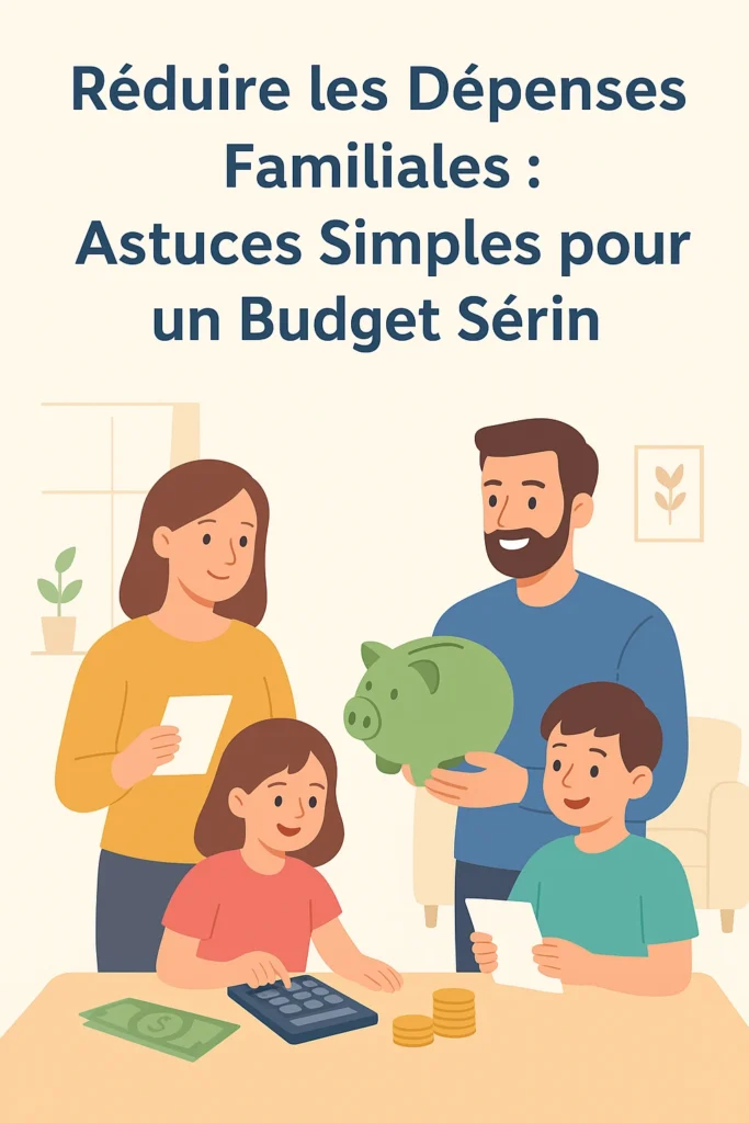 Économiser vos dépenses familiales